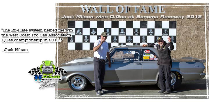 Jack Nilson uses his EZ-Plate System to win!